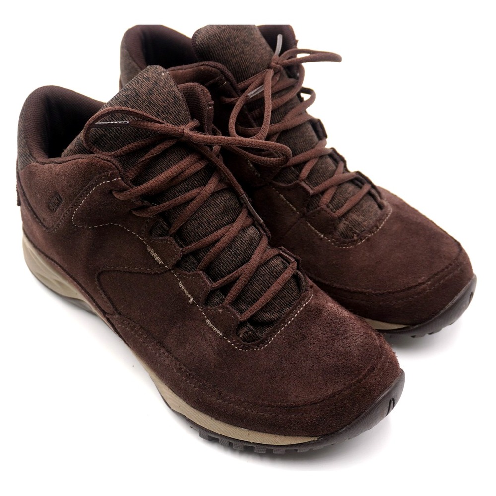 Merrell Womens Brown Suede Chukka Boots Size 8 Waterproof Lace Up J000024